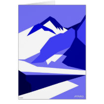 Everest Blue - Art Gallery Selection cards