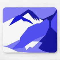 Everest Blue - Art Gallery Selection mousepads