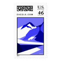 Everest Blue - Art Gallery Selection postage by lonvig Everest Blue - Art Gallery Selection postage