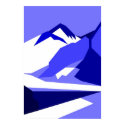 Everest - blue posters