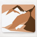 Everest - brown mousepads