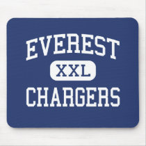 Everest Chargers Middle Everest Kansas mousepads by customteamsportswear Everest Chargers Middle Everest Kansas mousepads