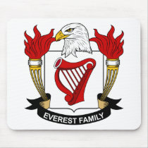 Everest Family Crest mousepads by coatsofarms Everest Family Crest mousepads