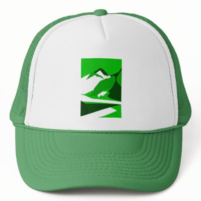 Everest - green mesh hat by lonvig