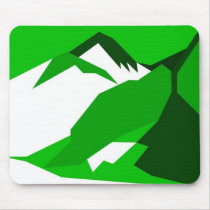 Everest - green mousepads
