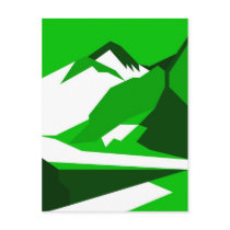Everest - green postcards by lonvig Everest - green postcards