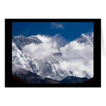 Everest Peak Greeting Cards