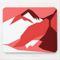 Everest - red mousepads
