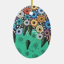 Everett_ Day Of The Dead, Bird Art, Funny, Cute Ornaments