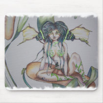 Everglades Tattoo Faery Mouse Pad mousepads