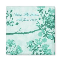Evergreen Bliss Save The Date magnets