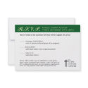 Evergreen business gala event corporate RSVP invitation