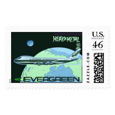 Evergreen Heavy Metal Postage by bhbphotos