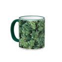 Evergreen Hedge - mug by Rbut_designs Evergreen Hedge - mug