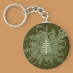 Evergreen Keychain
