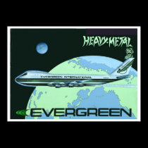 Evergreen (poster with border) posters
