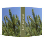 Evergreen Tree and a Blue Sky Binder