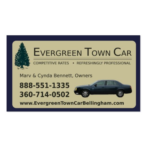 EvergreenBusCrd3 Business Card Templates