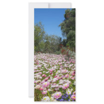 Everlasting Flowers Rack Card Template