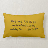 Everlasting Life throwpillow