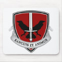 Evernight Academy mousepad -- school crest