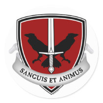 Evernight school crest stickers