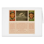 Evers Slides Safely Cubs Baseball 1912 cards