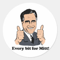 EVERY BIT FOR MITT stickers