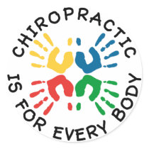 Every Body Chiro Stickers by chiropracticbydesign Every Body Chiro Stickers