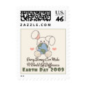 Every Bunny Earth Day Postage Stamps