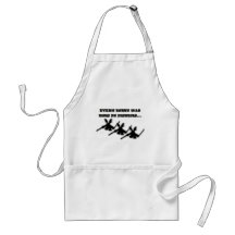 Every bunny was kung fu fighting... apron