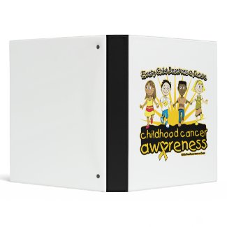 Every Child Deserves A Future Childhood Cancer binder