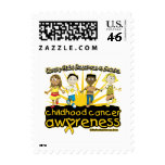 Every Child Deserves A Future Childhood Cancer stamps