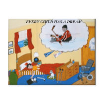 EVERY CHILD HAS A DREAM postcard