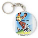 Every Child Needs A Good School Lunch Key Chains