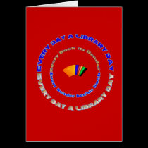 Every Day a Library Day cards