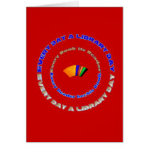 Every Day a Library Day cards