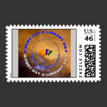 Every Day a Library Day postage