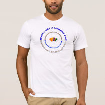 Every day a Library Day t-shirts