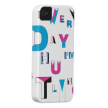 every day i'm hustlin iPhone 4 cover