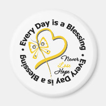 Every Day is a Blessing - Hope Childhood Cancer Magnet