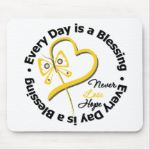 Every Day is a Blessing - Hope Childhood Cancer Mousepad