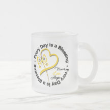 Every Day is a Blessing - Hope Childhood Cancer Coffee Mug