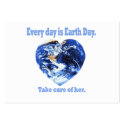 Every Day is Earth Day business cards