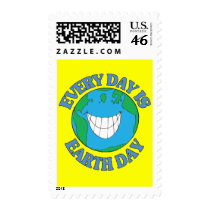 Every Day is Earth Day Postage Stamp