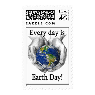 Every day is Earth Day Postage Stamp