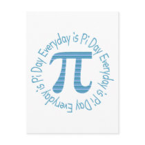 Every Day Is Pi Day postcards