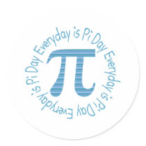 Every Day Is Pi Day stickers