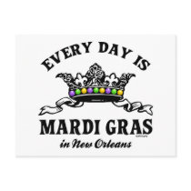 Every Day Mardi Gras in New Orleans Post Card