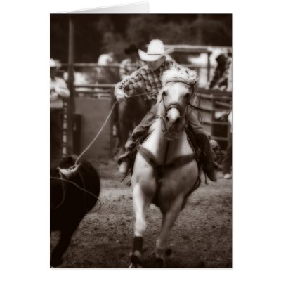 Every Inch a Cowboy-Timeless Card by FridayDreaming